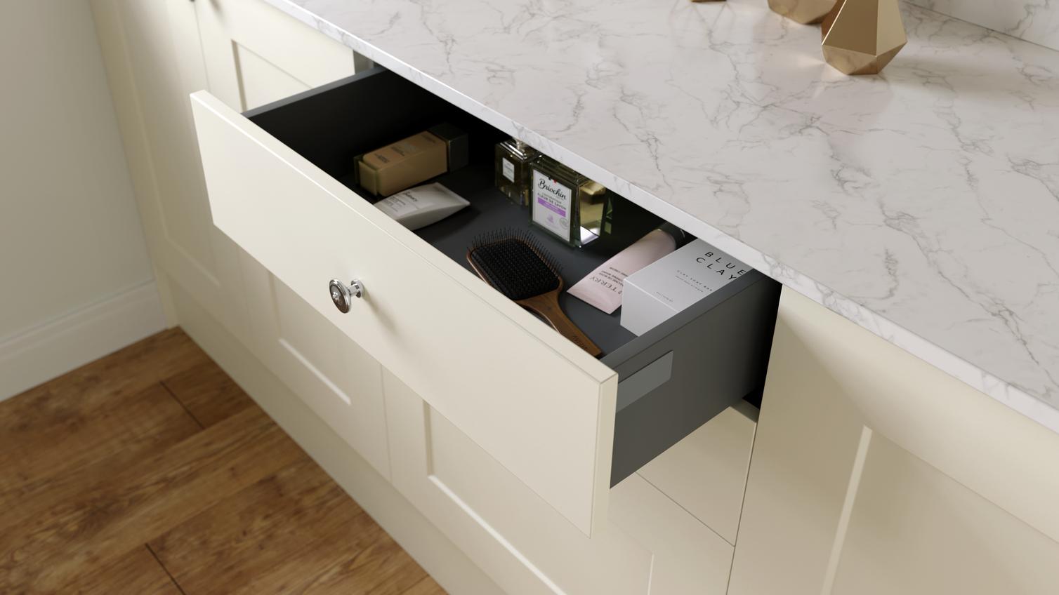 Chelford Ivory Bathroom Drawer