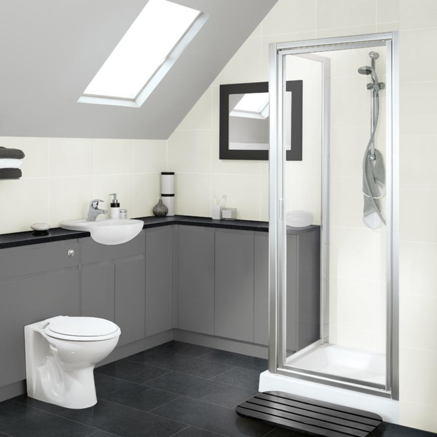 Clerkenwell super matt slate grey cabinetry