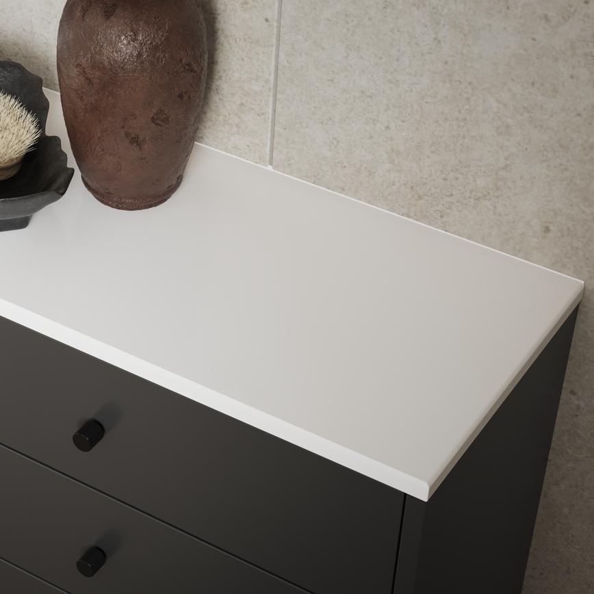 Frome Charcoal Bathroom Worktop