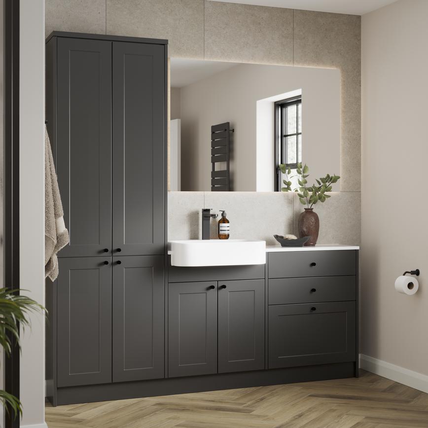 Frome Charcoal Bathroom Alternative Set Shot