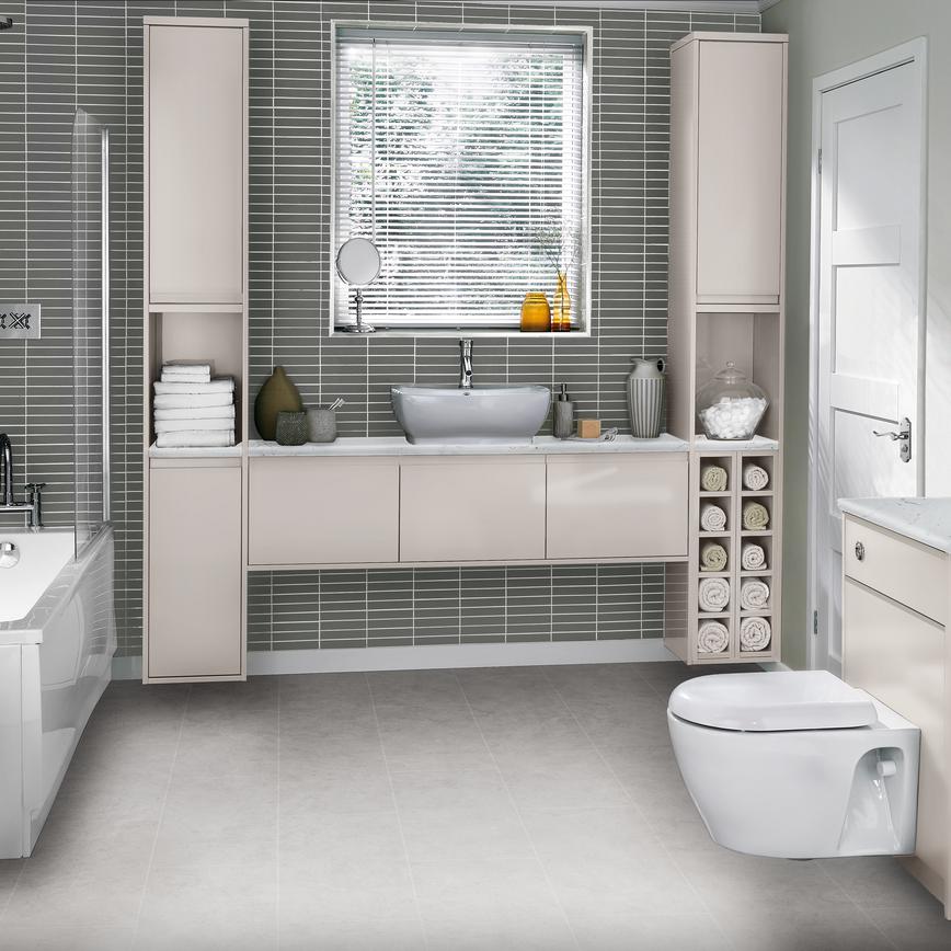 Clerkenwell super matt cashmere bathroom