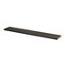 Hockley Textured Dark Stone Square Continuous Cornice/Pelmet