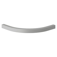 Halesworth Grain Dove Grey 349mm Curved Square Cornice or Pelmet