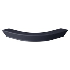 Halesworth Grain Navy 349mm Left Hand Curved Classic Cornice