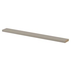 Mirror Gls Sand Grey Cornice/Pelmet Square Profile