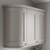 Chilcomb Pebble Curved Cabinet Cornice Return Classic Profile fitted with wall cabinet