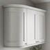 Chilcomb Porcelain Curved Cabinet Cornice Return Classic Profile fitted with wall cabinet