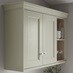 Elmbidge Sage Green Decorative Cornice with wall cabinet