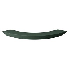 Chelford Matt Fir Green 110mm Curved Classic Cornice