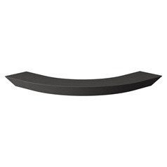 Chilcomb Grain Charcoal 358mm Curved Classic Cornice