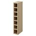 Timber Oak 150mm Tall Wine Rack ABS Edging