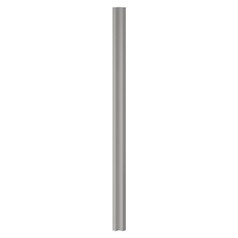 Gloss Dove Grey Tall Wall Corner Fillet