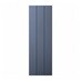 Navy Tongue and Groove Tall Wall Décor End - 932mm