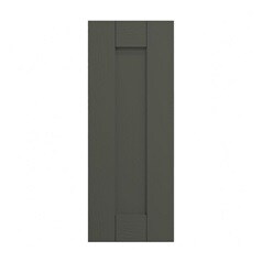 Grain Ash Green Decor End For Curved Base Unit CAD Cut Out Primary