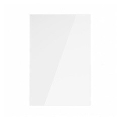 Gloss White Base Decor End 940mm CAD Cut Out Primary