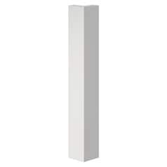 MPP Slab Gloss White Half Height Corner Post