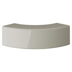 Gloss Sandstone Curved Square Post Cap