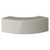 Gloss Sandstone Curved Square Post Cap