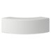 Clerkenwell Gloss White Curved Corner Post Cap