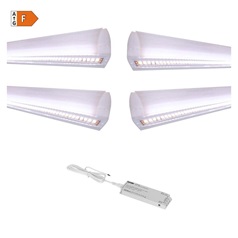 Sensio Glow SE19089N0 LED Natural White 2.1W 450mm Cabinet Light With 30W Driver Pack of 4