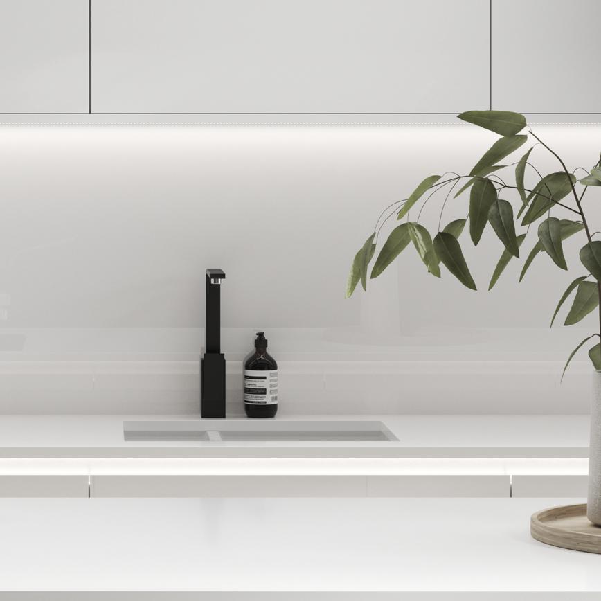 Natural White LED Premium IP20 Flexible Strip Lighting