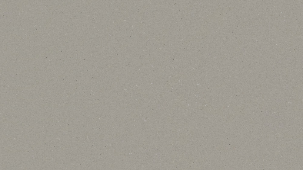 Grey Silestone worktops.