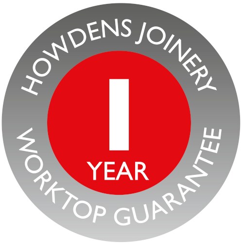 Howdens 1 Year Door Worktop Guarantee Logo
