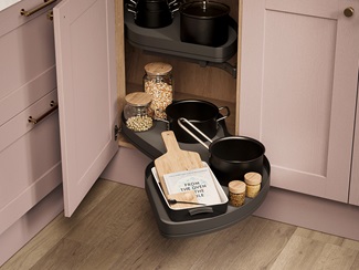 Kitchen corner unit - pull out storage